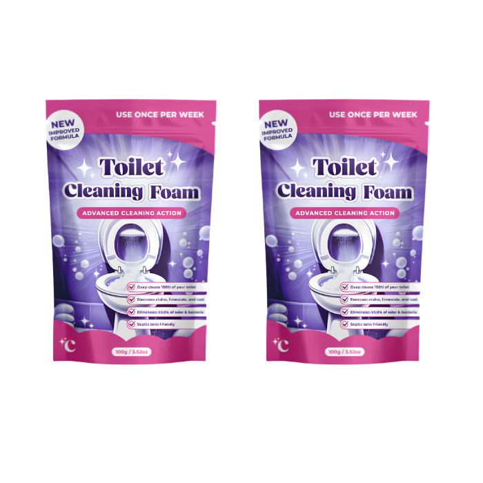2 Pack | Toilet Cleaning Foam