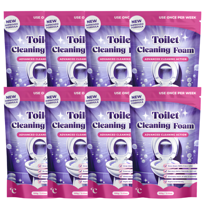 8 Pack | Toilet Cleaning Foam