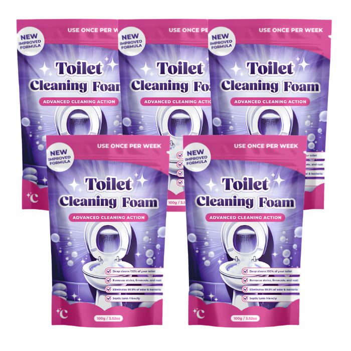 5 Pack | Toilet Cleaning Foam