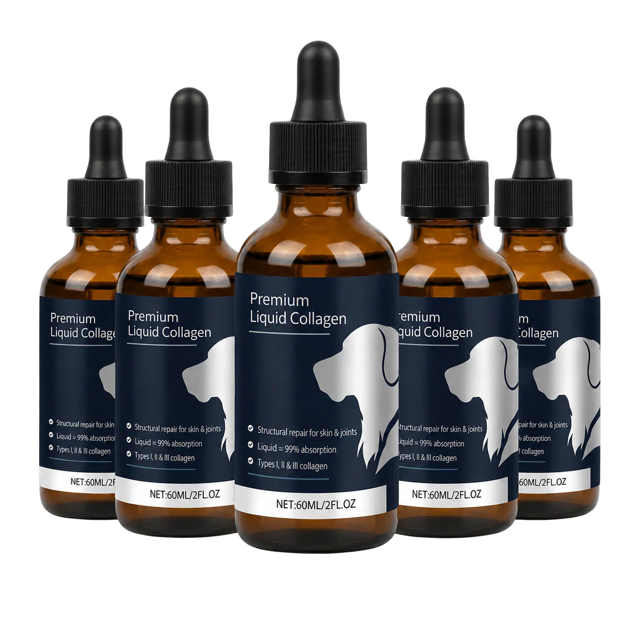 5 Bottles | Liquid Collagen